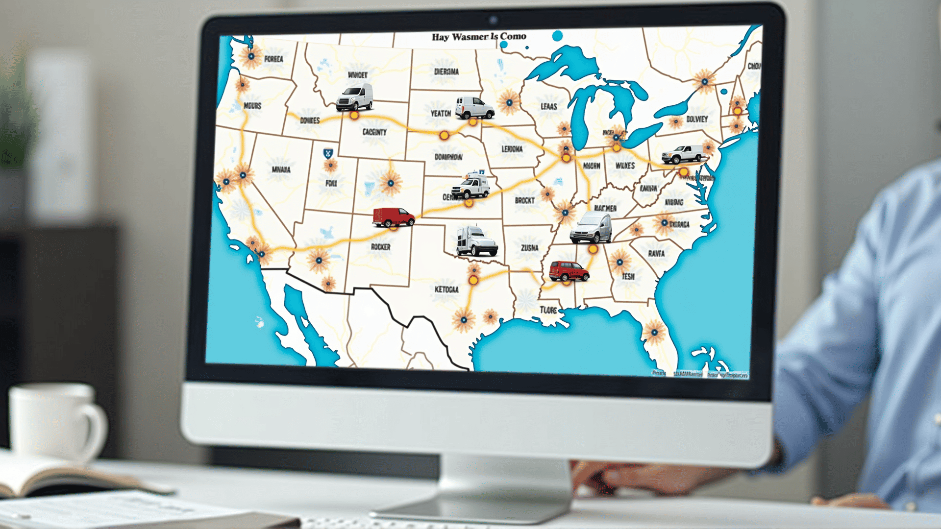 Real-time GPS tracking for fleet